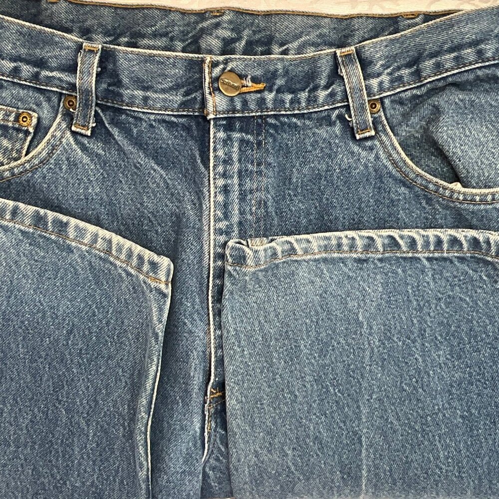 Carhartt Men's Blue‎ Denim Relaxed Fit Jeans Size 38x30